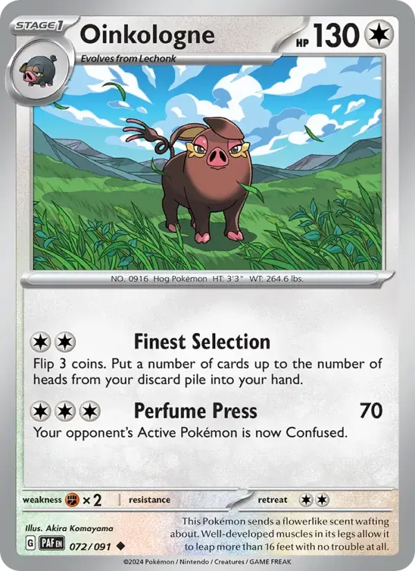 Oinkologne - 072/245 - Paldean Fates