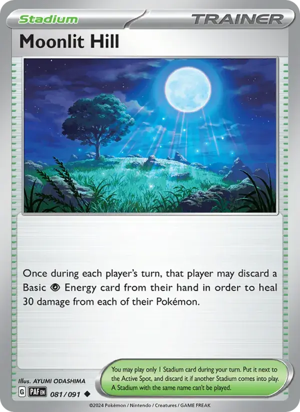 Moonlit Hill - 081/245 - Paldean Fates