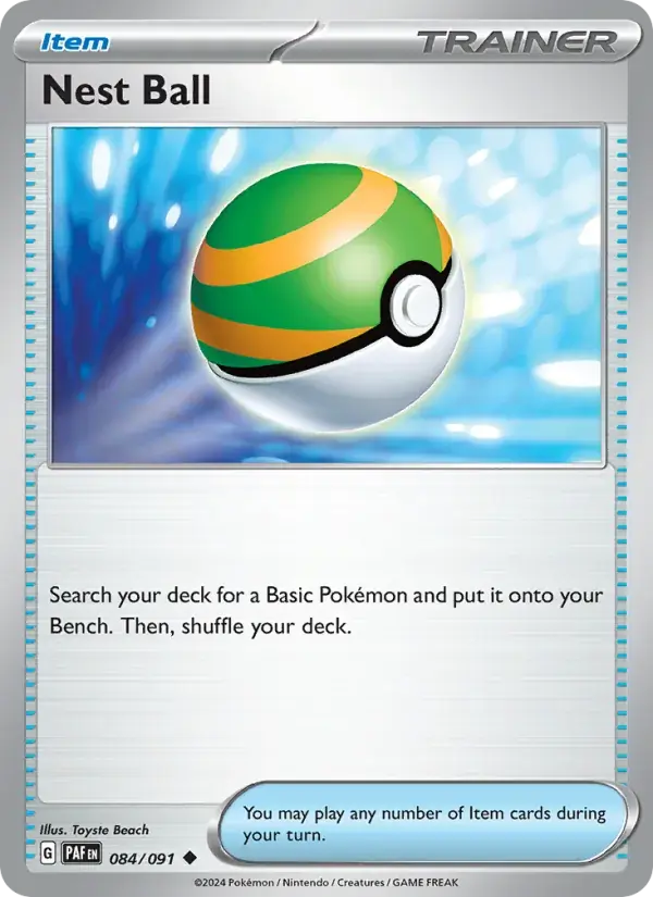 Nest Ball - 084/245 - Paldean Fates