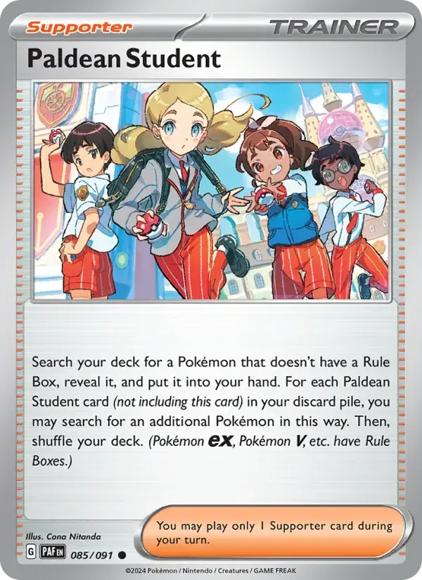 Paldean Student - 085/245 - Paldean Fates
