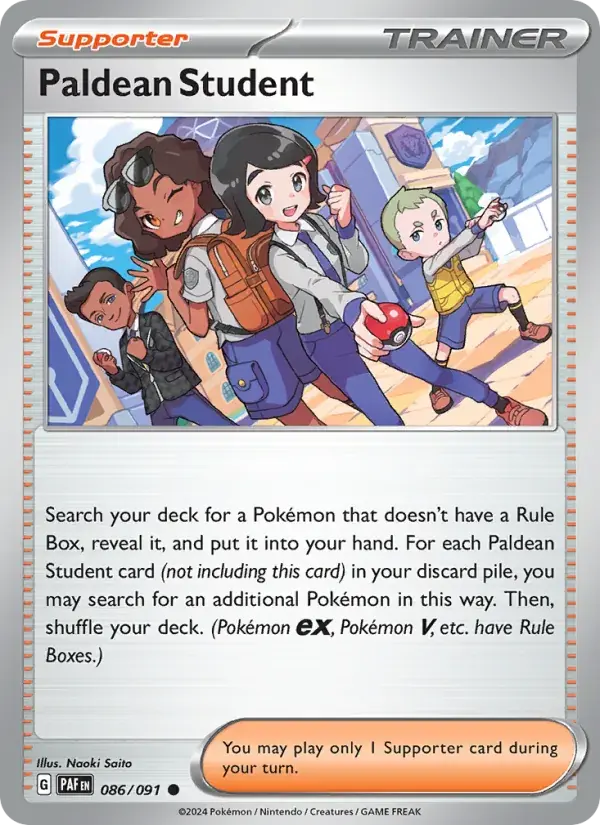 Paldean Student - 086/245 - Paldean Fates