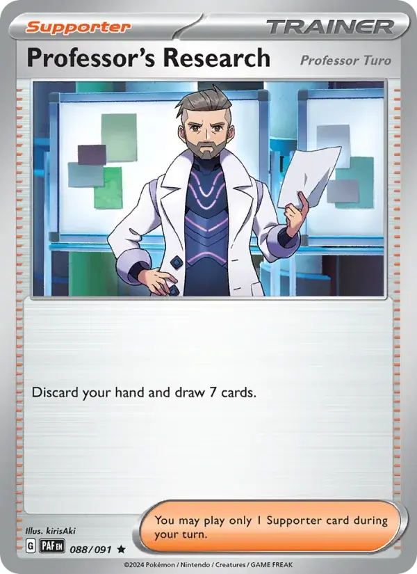 Professor's Research - 088/245 - Paldean Fates