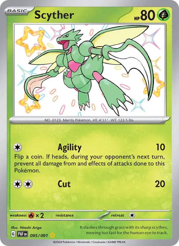 Scyther - 095/245 - Paldean Fates