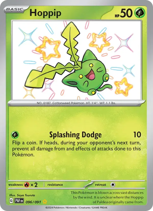 Hoppip - 096/245 - Paldean Fates