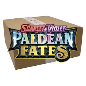 Paldean Fates 10 Elite Trainer Box Case
