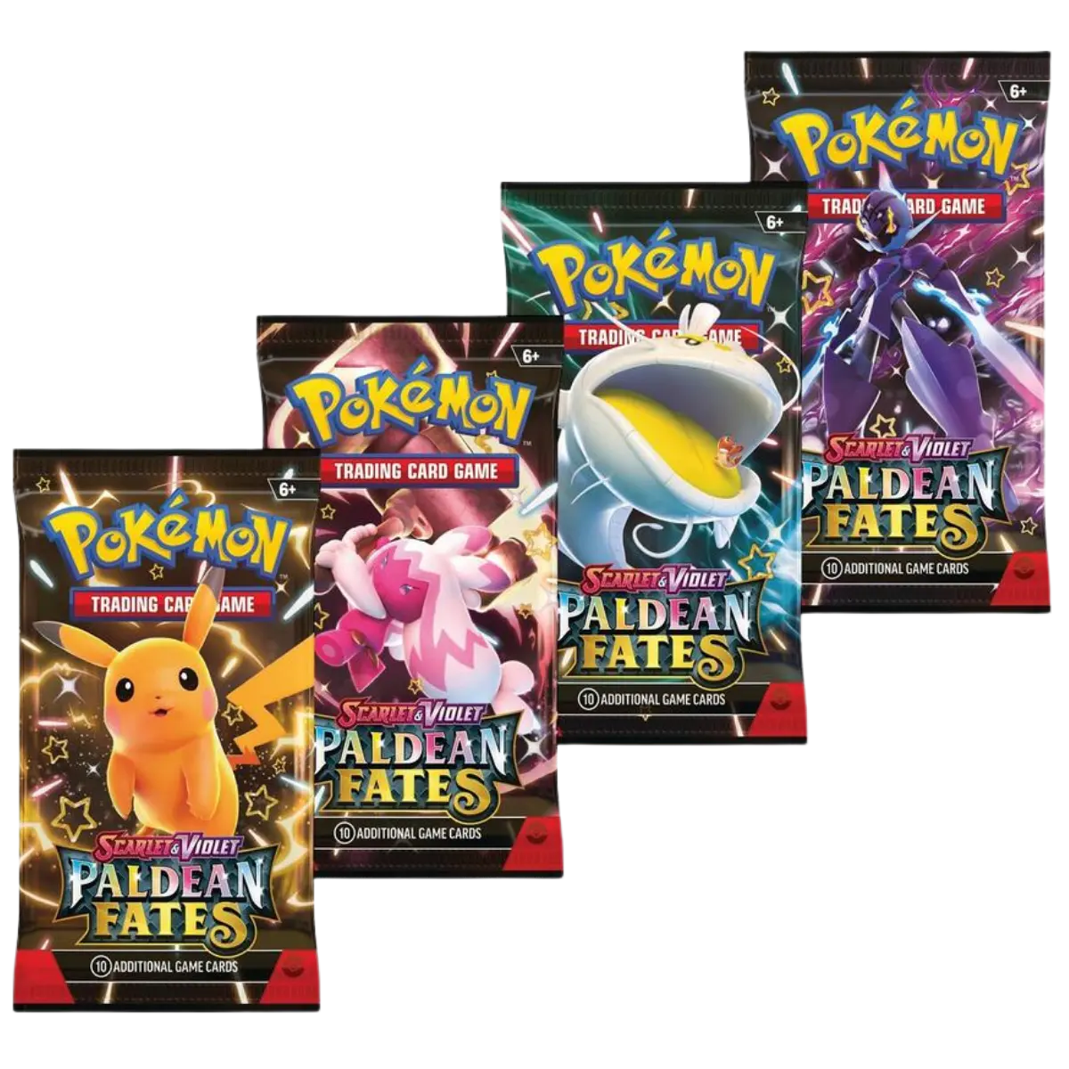 Paldean Fates Booster Pack Art Set