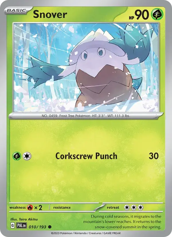 Snover - 010/279 - Paldea Evolved