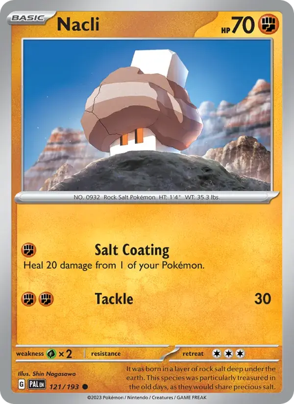 Nacli - 121/279 - Paldea Evolved