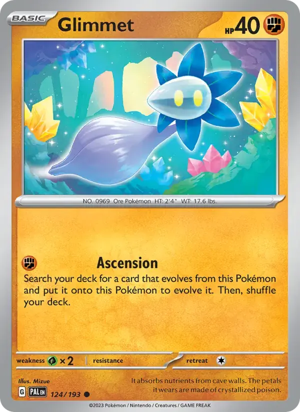 Glimmet - 124/279 - Paldea Evolved
