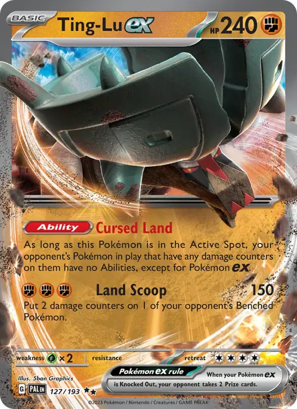 Ting-Lu ex - 127/279 - Paldea Evolved