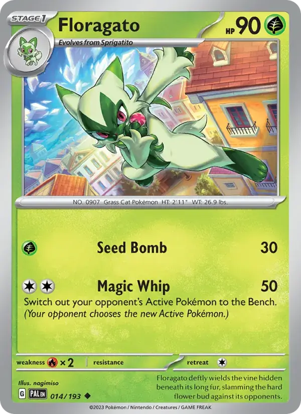 Floragato - 014/279 - Paldea Evolved