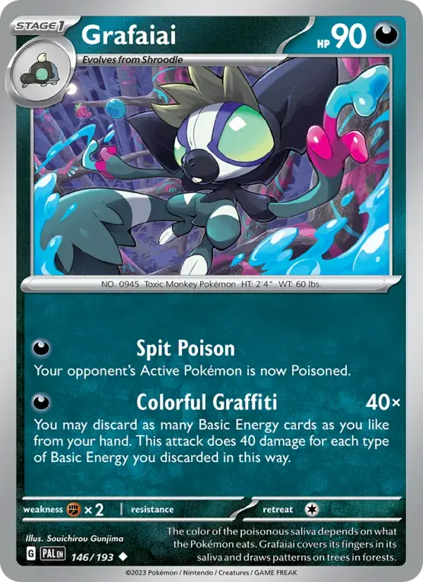 Grafaiai - 146/279 - Paldea Evolved