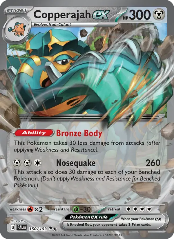 Copperajah ex - 150/279 - Paldea Evolved