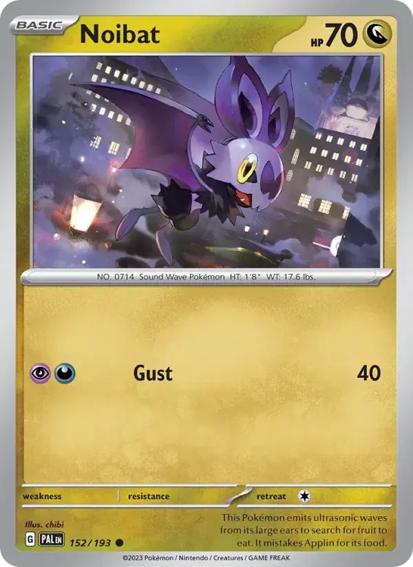 Noibat - 152/279 - Paldea Evolved