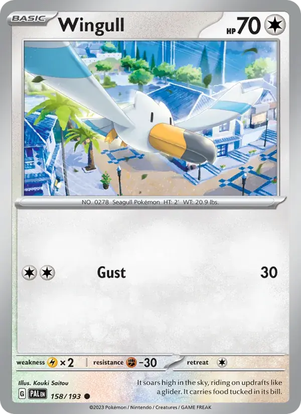 Wingull - 158/279 - Paldea Evolved