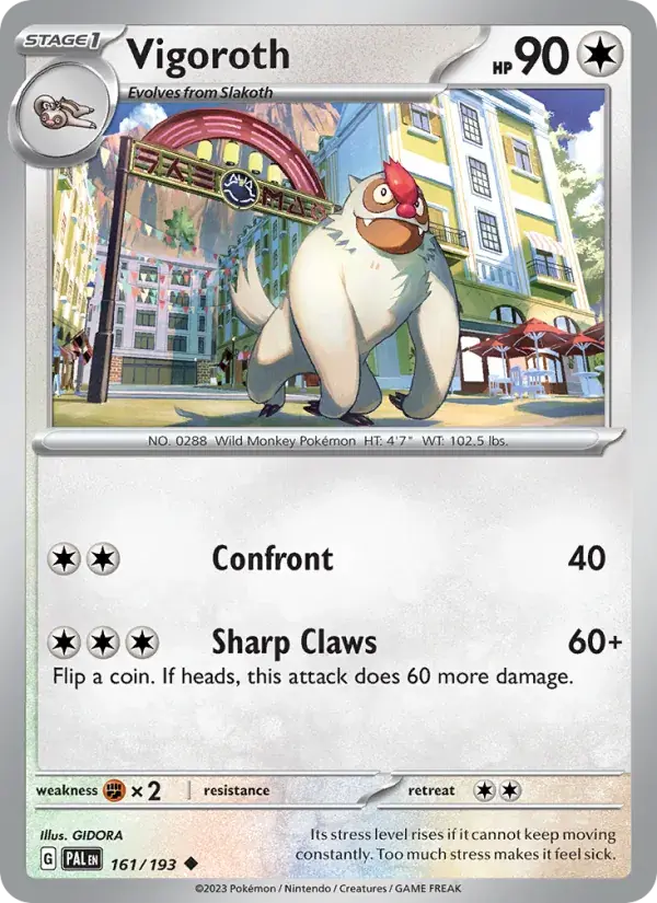 Vigoroth - 161/279 - Paldea Evolved