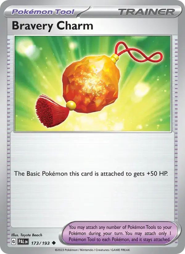 Bravery Charm - 173/279 - Paldea Evolved