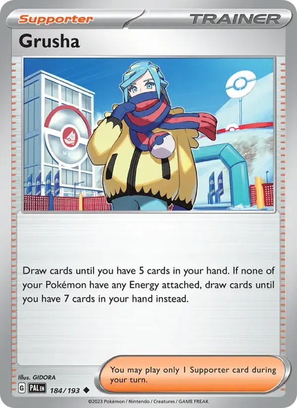 Grusha - 184/279 - Paldea Evolved