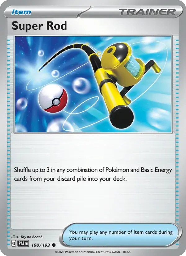 Super Rod - 188/279 - Paldea Evolved
