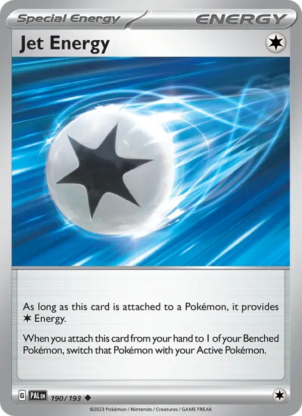 Jet Energy - 190/279 - Paldea Evolved