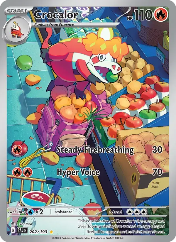 Crocalor - 202/279 - Paldea Evolved