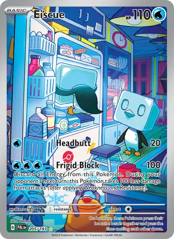 Eiscue - 205/279 - Paldea Evolved