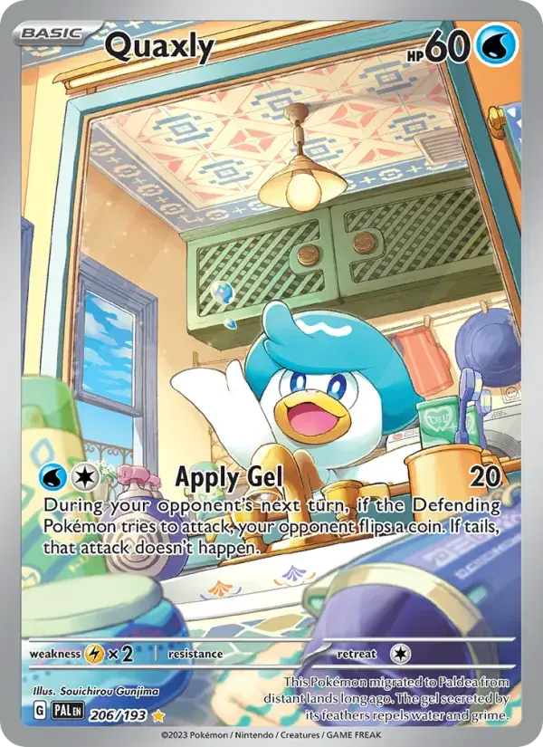 Quaxly - 206/279 - Paldea Evolved