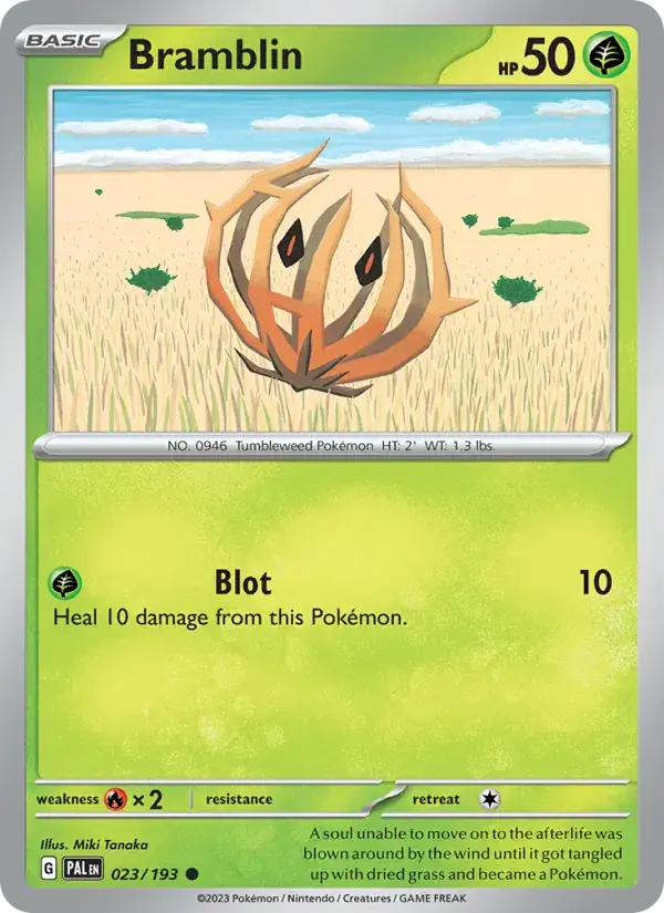 Bramblin - 023/279 - Paldea Evolved