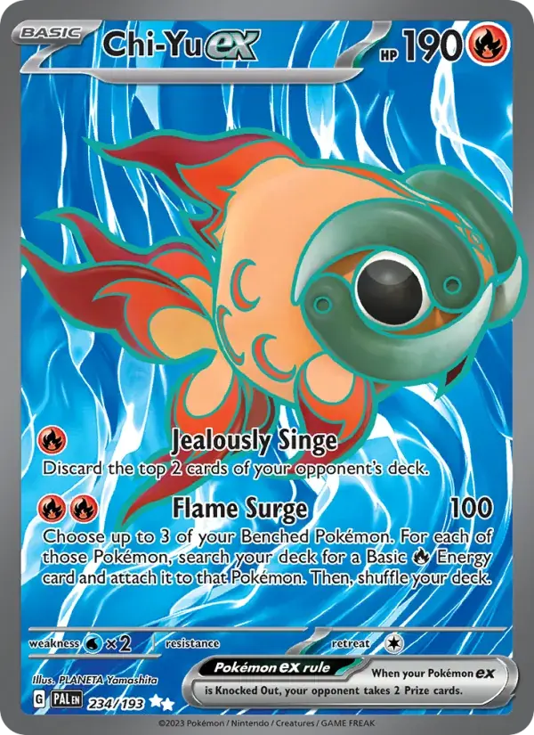 Chi-Yu ex - 234/279 - Paldea Evolved