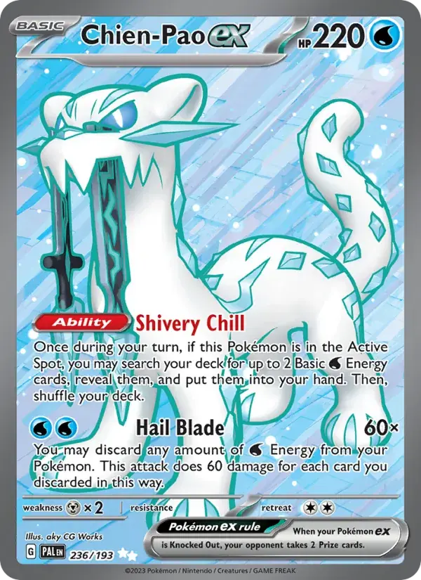 Chien-Pao ex - 236/279 - Paldea Evolved