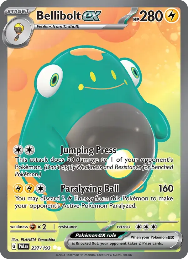 Bellibolt ex - 237/279 - Paldea Evolved