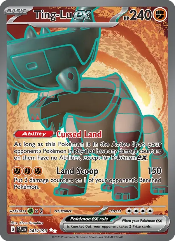 Ting-Lu ex - 243/279 - Paldea Evolved