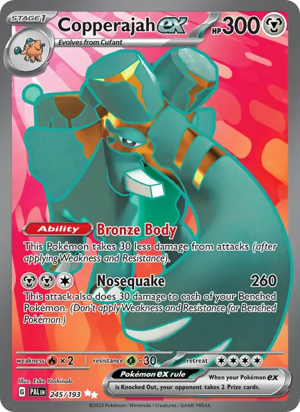 Copperajah ex - 245/279 - Paldea Evolved