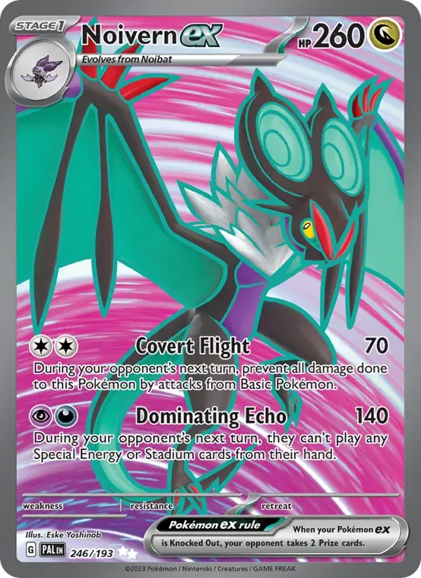 Noivern ex - 246/279 - Paldea Evolved