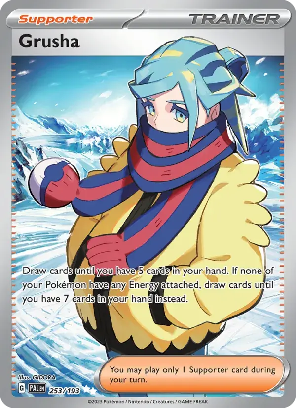 Grusha - 253/279 - Paldea Evolved