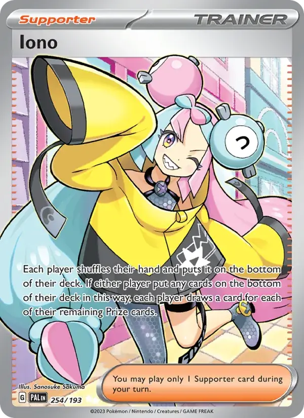 Iono - 254/279 - Paldea Evolved