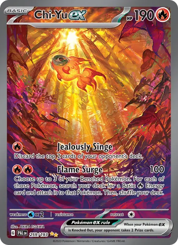 Chi-Yu ex - 259/279 - Paldea Evolved