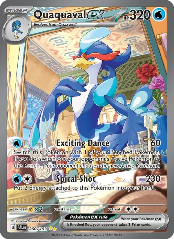 Quaquaval ex - 260/279 - Paldea Evolved