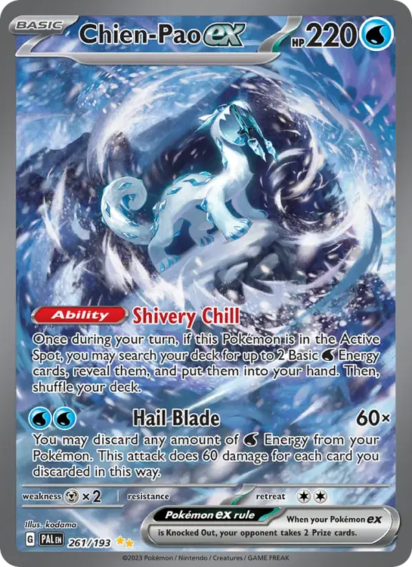 Chien-Pao ex - 261/279 - Paldea Evolved