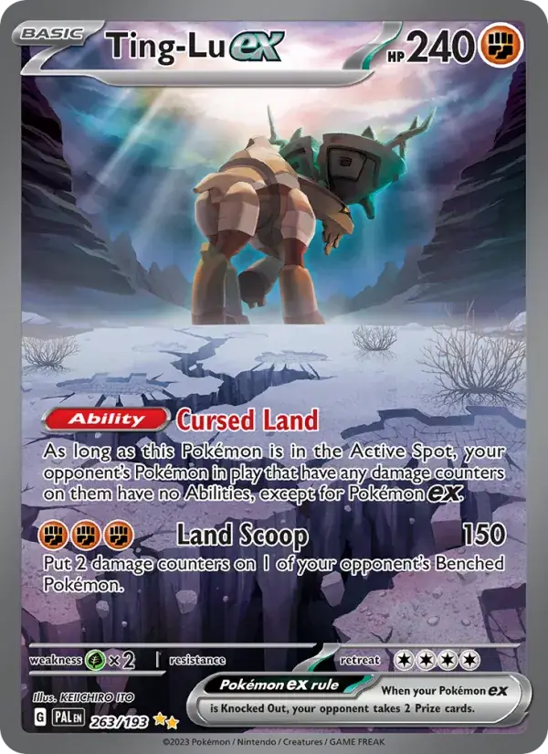Ting-Lu ex - 263/279 - Paldea Evolved