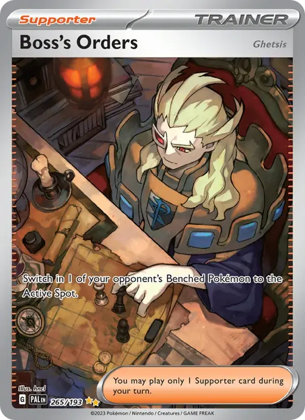 Boss's Orders - 265/279 - Paldea Evolved