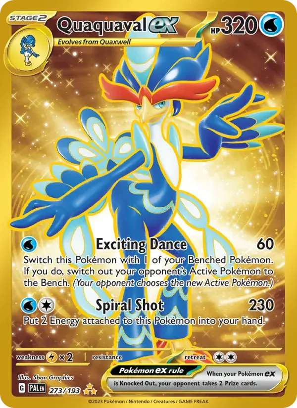 Quaquaval ex - 273/279 - Paldea Evolved