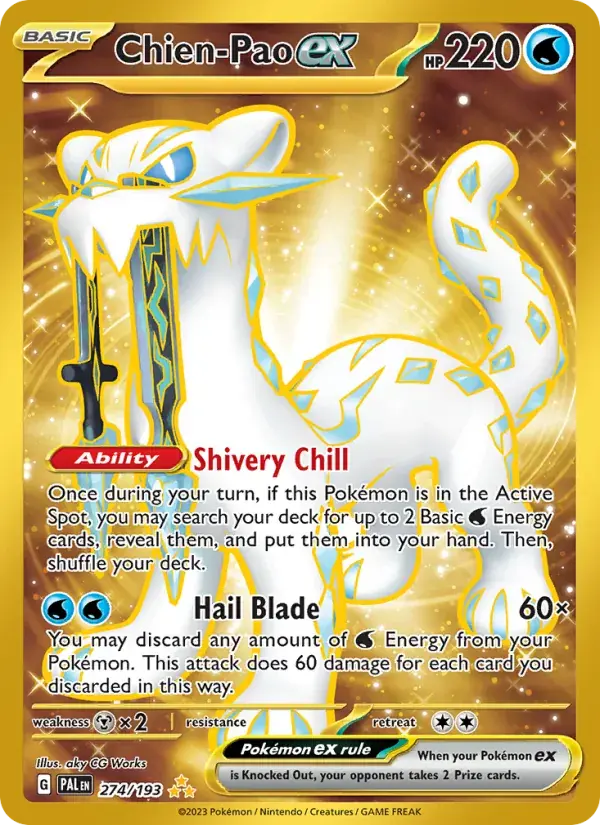 Chien-Pao ex - 274/279 - Paldea Evolved