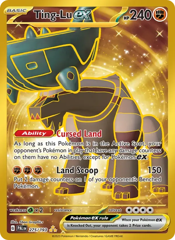 Ting-Lu ex - 275/279 - Paldea Evolved