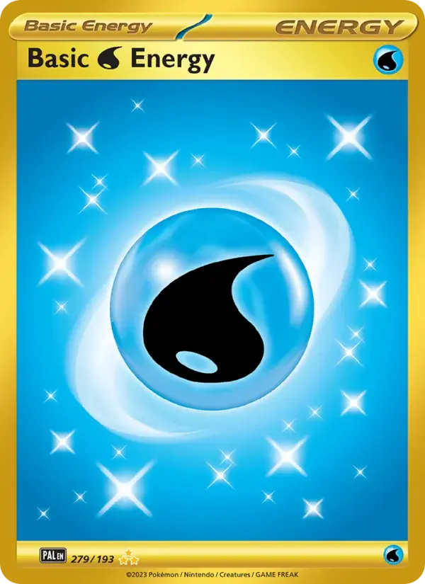 Basic Water Energy - 279/279 - Paldea Evolved