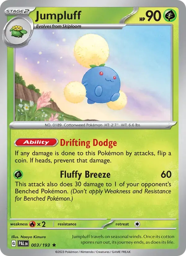 Jumpluff - 003/279 - Paldea Evolved