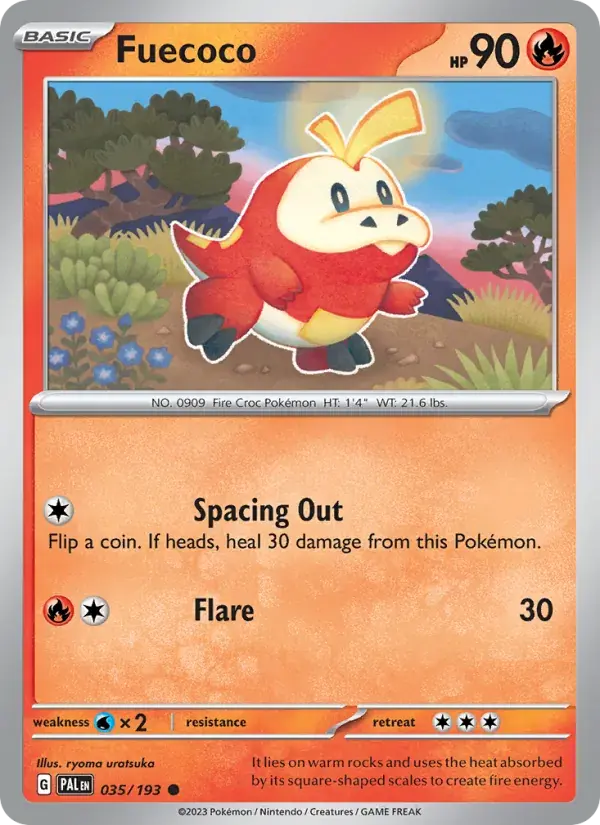 Fuecoco - 035/279 - Paldea Evolved