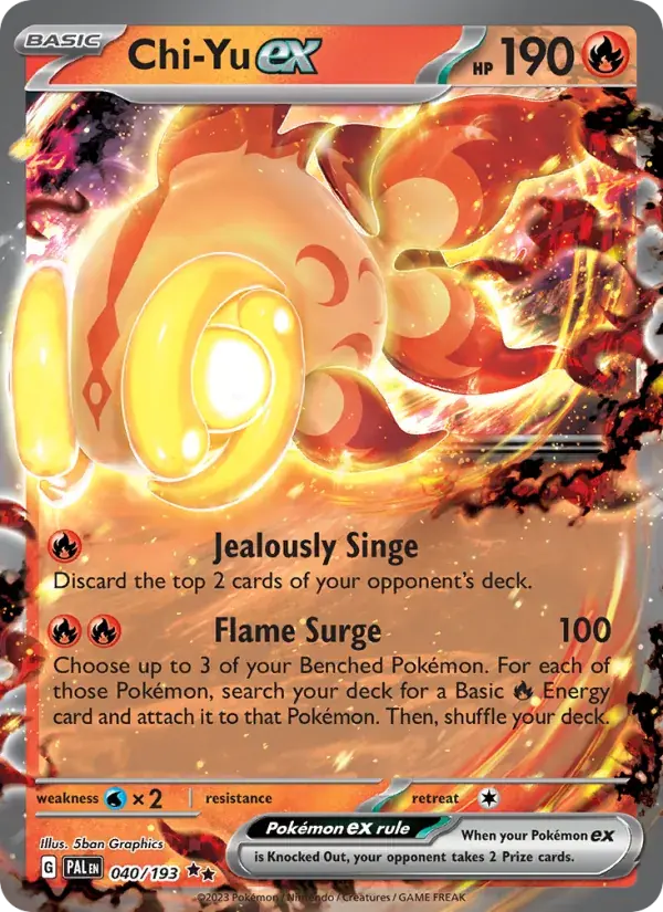 Chi-Yu ex - 040/279 - Paldea Evolved