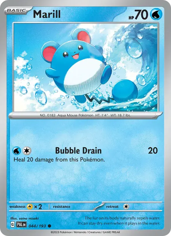 Marill - 044/279 - Paldea Evolved