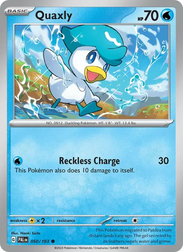 Quaxly - 050/279 - Paldea Evolved